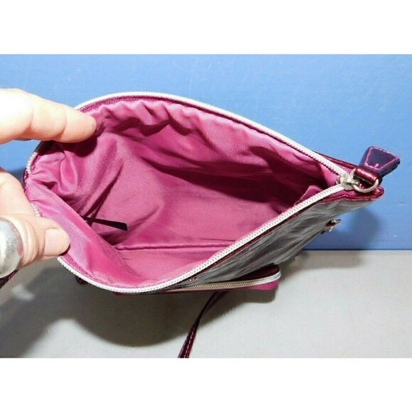 KENNETH COLE REACTION PINK-ISH RED CROSSBODY, SHOULDER BAG, HANDBAG, PURSE - Picture 4 of 7